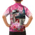 Kentucky Horses Racing Family Matching Short Sleeve Bodycon Dress and Hawaiian Shirt Churchill Downs Derby Girl Watercolor Style