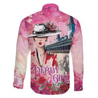 Kentucky Horses Racing Family Matching Summer Maxi Dress and Hawaiian Shirt Churchill Downs Derby Girl Watercolor Style