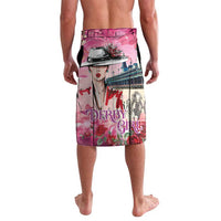 Kentucky Horses Racing Lavalava Churchill Downs Derby Girl Watercolor Style