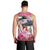 Kentucky Horses Racing Men Tank Top Churchill Downs Derby Girl Watercolor Style