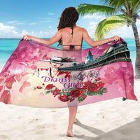 Kentucky Horses Racing Sarong Churchill Downs Derby Girl Watercolor Style