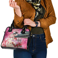 Kentucky Horses Racing Shoulder Handbag Churchill Downs Derby Girl Watercolor Style