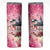 Kentucky Horses Racing Skinny Tumbler Churchill Downs Derby Girl Watercolor Style
