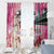 Kentucky Horses Racing Window Curtain Churchill Downs Derby Girl Watercolor Style