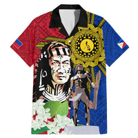 Philippines Lapu-Lapu Family Matching Mermaid Dress and Hawaiian Shirt Filipino Sun Tattoo With Yakan Pattern - Wonder Print Shop