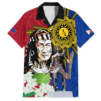 Philippines Lapu-Lapu Hawaiian Shirt Filipino Sun Tattoo With Yakan Pattern - Wonder Print Shop