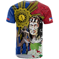 Philippines Lapu-Lapu T Shirt Filipino Sun Tattoo With Yakan Pattern - Wonder Print Shop