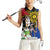 Philippines Lapu-Lapu Women Sleeveless Polo Shirt Filipino Sun Tattoo With Yakan Pattern - Wonder Print Shop