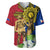 Philippines Lapu Lapu King Jasmine Flowers Baseball Jersey Filipino Sun Tattoo - Wonder Print Shop