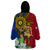 Philippines Lapu Lapu King Jasmine Flowers Wearable Blanket Hoodie Filipino Sun Tattoo - Wonder Print Shop