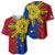 Philippines Sun Batok Tattoo Baseball Jersey Polynesian and Yakan Pattern - Wonder Print Shop