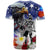Philippines and American Together T Shirt Filipino Lapulapu and Bald Eagle - Wonder Print Shop