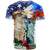 Philippines and American Together T Shirt Filipino Eagle and Statue of Liberty - Wonder Print Shop