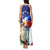 Philippines and American Together Tank Maxi Dress Filipino Eagle and Statue of Liberty - Wonder Print Shop