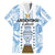 Custom Argentina Champion Football 2024 Family Matching Puletasi and Hawaiian Shirt La Albiceleste Campeon de America - Wonder Print Shop