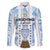 Custom Argentina Champion Football 2024 Family Matching Short Sleeve Bodycon Dress and Hawaiian Shirt La Albiceleste Campeon de America - Wonder Print Shop