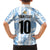 Custom Argentina Champion Football 2024 Kid Hawaiian Shirt La Albiceleste Campeon de America - Wonder Print Shop
