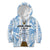 Custom Argentina Champion Football 2024 Kid Hoodie La Albiceleste Campeon de America - Wonder Print Shop