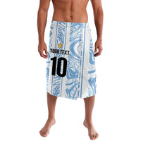 Custom Argentina Champion Football 2024 Lavalava La Albiceleste Campeon de America - Wonder Print Shop