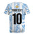Custom Argentina Champion Football 2024 Rugby Jersey La Albiceleste Campeon de America - Wonder Print Shop