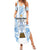 Custom Argentina Champion Football 2024 Summer Maxi Dress La Albiceleste Campeon de America - Wonder Print Shop