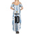 Custom Argentina Champion Football 2024 Summer Maxi Dress La Albiceleste Campeon de America - Wonder Print Shop