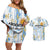 Custom Argentina Football Couples Matching Off Shoulder Short Dress and Hawaiian Shirt Vamos La Albiceleste Camouflage Style - Wonder Print Shop