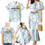 Custom Argentina Football Family Matching Mermaid Dress and Hawaiian Shirt Vamos La Albiceleste Camouflage Style - Wonder Print Shop