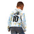 Custom Argentina Football Kid Hoodie Vamos La Albiceleste Camouflage Style - Wonder Print Shop