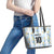Custom Argentina Football Leather Tote Bag Vamos La Albiceleste Camouflage Style - Wonder Print Shop