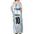 Custom Argentina Football Off Shoulder Maxi Dress Vamos La Albiceleste Camouflage Style - Wonder Print Shop