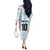 Custom Argentina Football Off The Shoulder Long Sleeve Dress Vamos La Albiceleste Camouflage Style - Wonder Print Shop