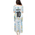Custom Argentina Football Puletasi Vamos La Albiceleste Camouflage Style - Wonder Print Shop