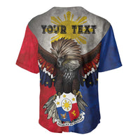 Custom Philippines World Champion Boxing Baseball Jersey Eagle-Grunge Design - Wonder Print Shop