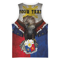 Custom Philippines World Champion Boxing Basketball Jersey Eagle-Grunge Design - Wonder Print Shop