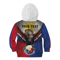 Custom Philippines World Champion Boxing Kid Hoodie Eagle-Grunge Design - Wonder Print Shop