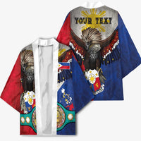 Custom Philippines World Champion Boxing Kimono Eagle-Grunge Design - Wonder Print Shop