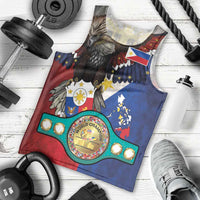 Custom Philippines World Champion Boxing Men Tank Top Eagle-Grunge Design - Wonder Print Shop