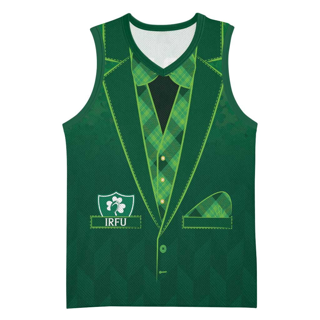 Custom Ireland Rugby Traditional Suit Costume Basketball Jersey Shamrock Sporty Style - Wonder Print Shop