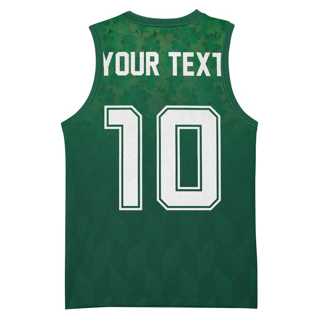 Custom Ireland Rugby Traditional Suit Costume Basketball Jersey Shamrock Sporty Style - Wonder Print Shop