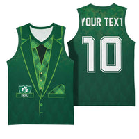 Custom Ireland Rugby Traditional Suit Costume Basketball Jersey Shamrock Sporty Style - Wonder Print Shop