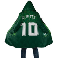 Custom Ireland Rugby Traditional Suit Costume Cloak Shamrock Sporty Style - Wonder Print Shop