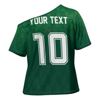 Custom Ireland Rugby Traditional Suit Costume Cross Shoulder Shirt Shamrock Sporty Style - Wonder Print Shop