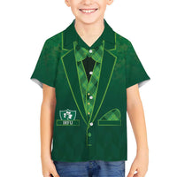 Custom Ireland Rugby Traditional Suit Costume Hawaiian Shirt Shamrock Sporty Style - Wonder Print Shop