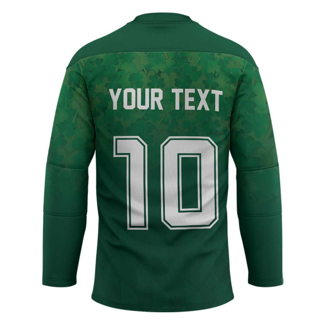 Custom Ireland Rugby Traditional Suit Costume Hockey Jersey Shamrock Sporty Style - Wonder Print Shop