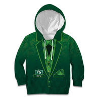 Custom Ireland Rugby Traditional Suit Costume Kid Hoodie Shamrock Sporty Style - Wonder Print Shop