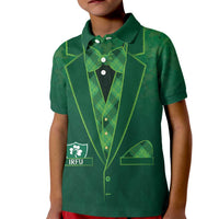 Custom Ireland Rugby Traditional Suit Costume Kid Polo Shirt Shamrock Sporty Style - Wonder Print Shop