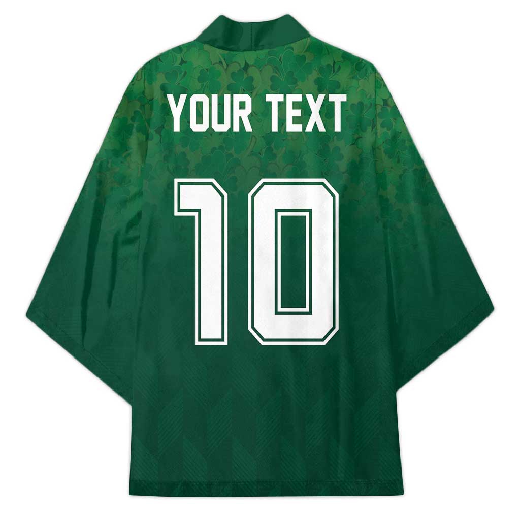 Custom Ireland Rugby Traditional Suit Costume Kimono Shamrock Sporty Style - Wonder Print Shop