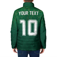 Custom Ireland Rugby Traditional Suit Costume Padded Jacket Shamrock Sporty Style - Wonder Print Shop