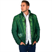 Custom Ireland Rugby Traditional Suit Costume Padded Jacket Shamrock Sporty Style - Wonder Print Shop
